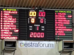 Pistoia Vs Moncalvese