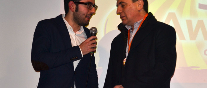 Il Presidente Alessandro Gori premiato ai Pistoia Sport Awards