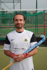 Kotrc Richard con la maglia dell'Amsicora Cagliari